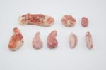 Bolsa de pan carne surtida 25 und. Medidas: de 3cm a 4cm.