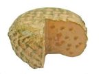 Queso manchego pequeño con corte. Medidas: 1,5cm.